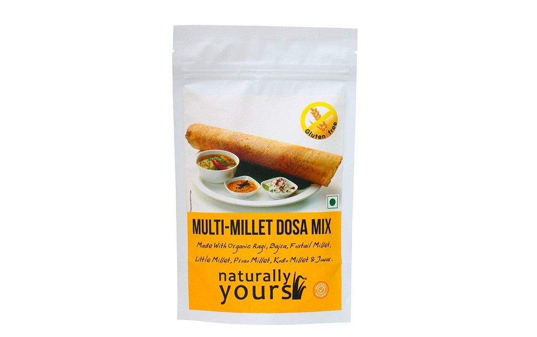 Naturally yours Multi-Millet Dosa Mix    Pack  160 grams